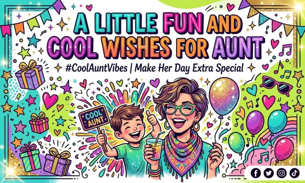 A Little Fun and Cool Wishes for Aunt