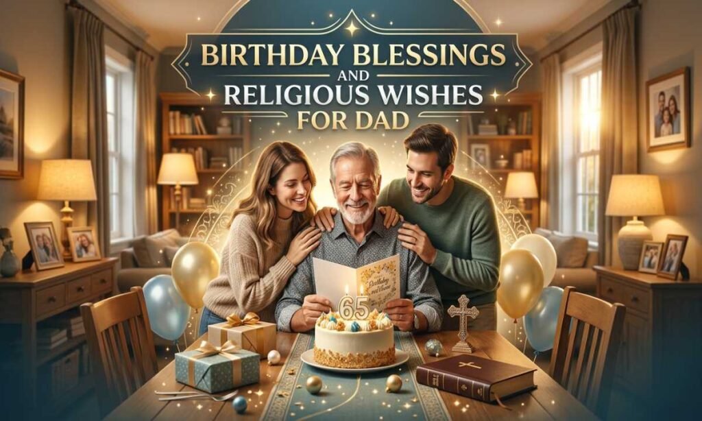Birthday Blessings and Religious Wishes for Dad
