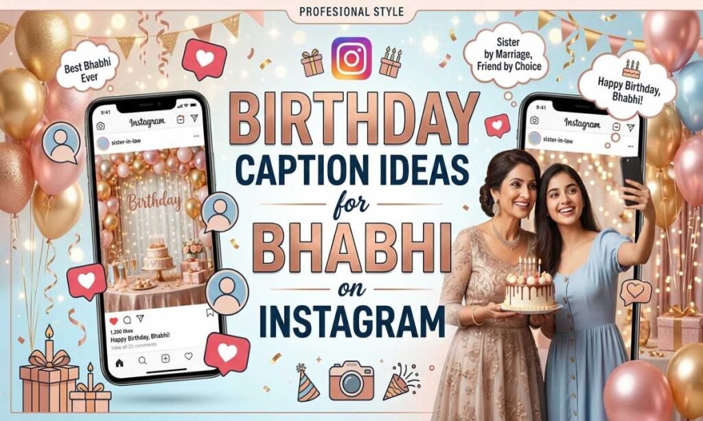 Birthday Caption Ideas for Bhabhi on Instagram
