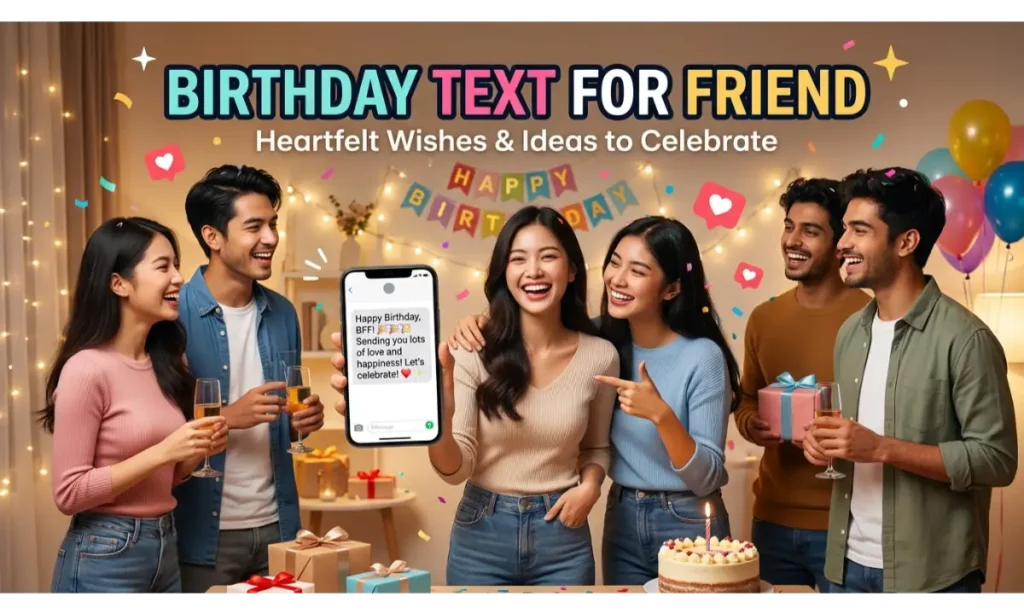 Birthday Text for Friend