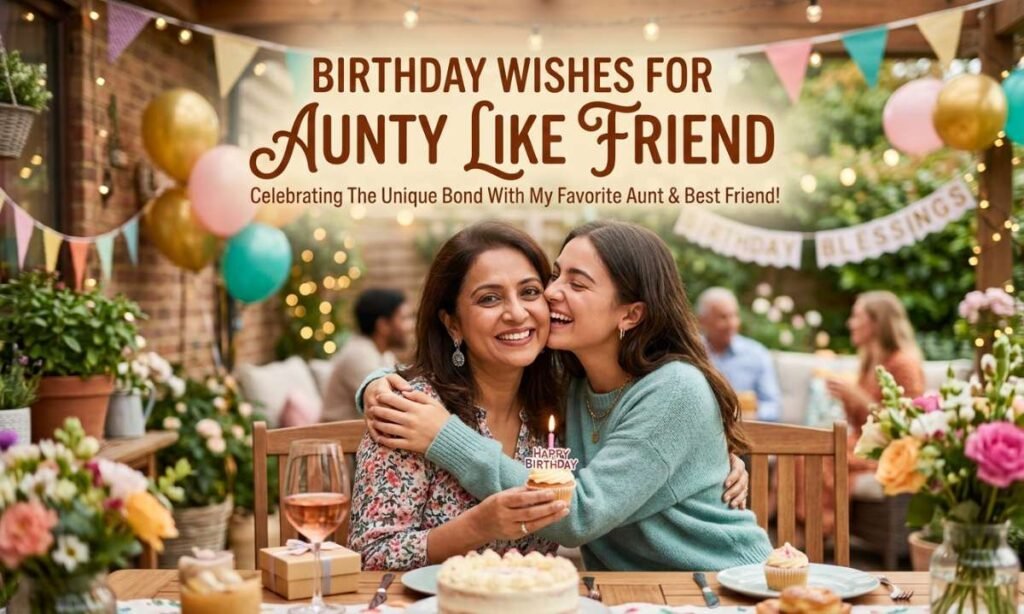 Birthday Wishes For Aunty Like Friend