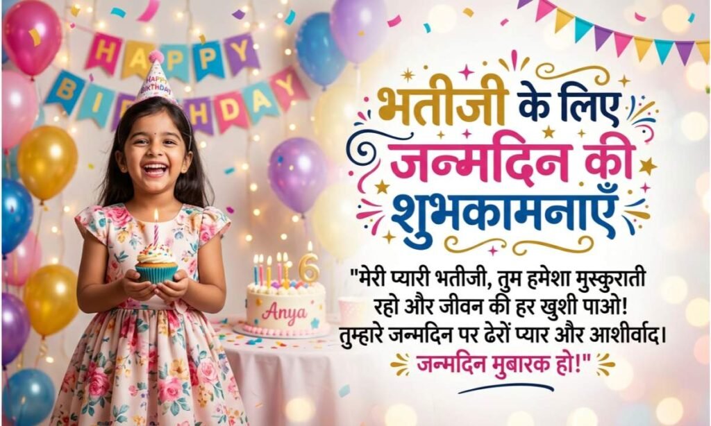 Birthday Wishes For Niece In Hindi