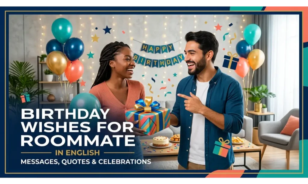 Birthday Wishes For Roommate In English