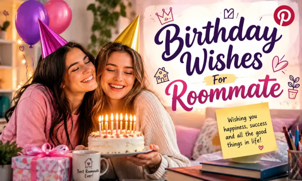 Birthday Wishes For Roommate Pinterest