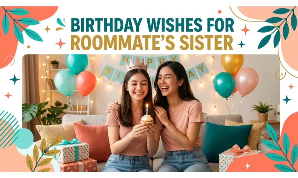 Birthday Wishes For Roommate Sister