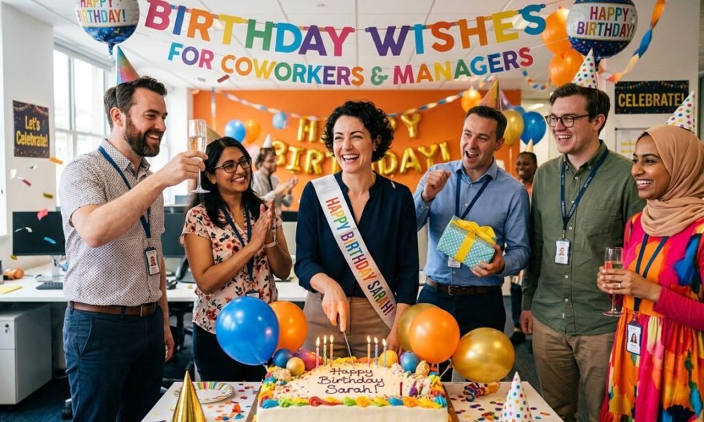 Birthday Wishes for Coworkers and Managers
