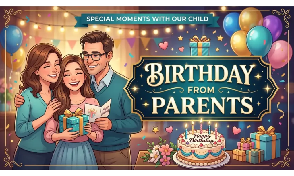 Birthday Wishes from Parents