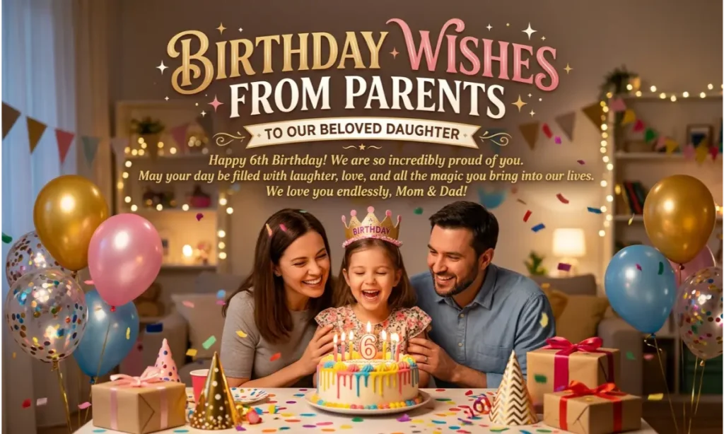 Birthday Wishes from Parents