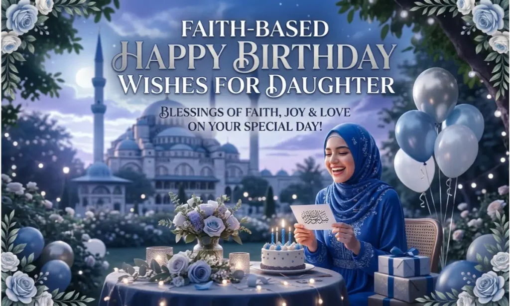 Faith-Based Happy Birthday Wishes for Daughter