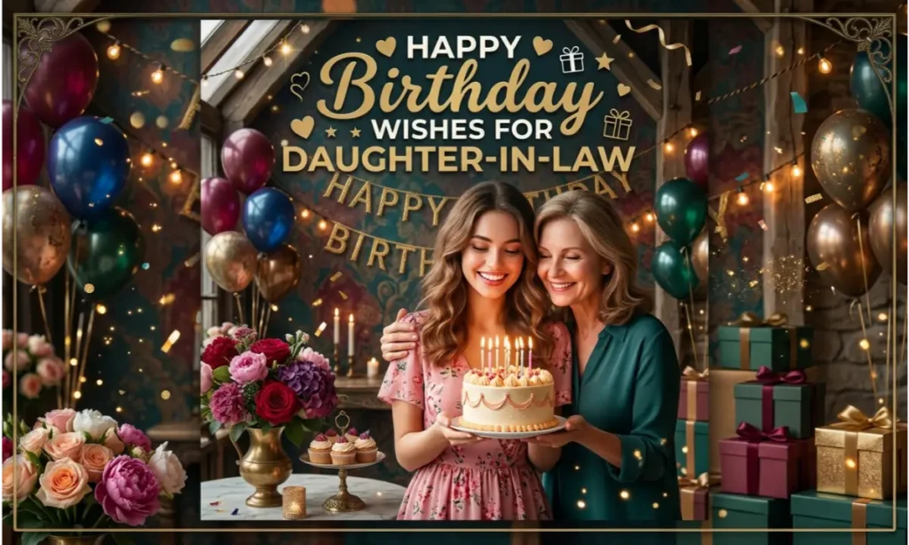 Happy Birthday Wishes For Daughter-In-Law