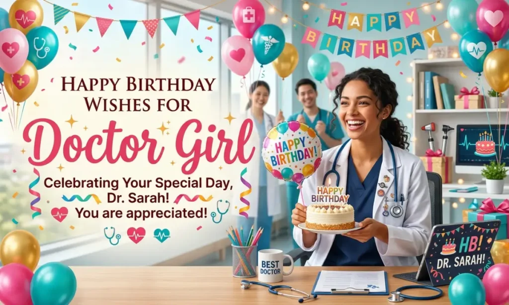 Happy Birthday Wishes For Doctor Girl
