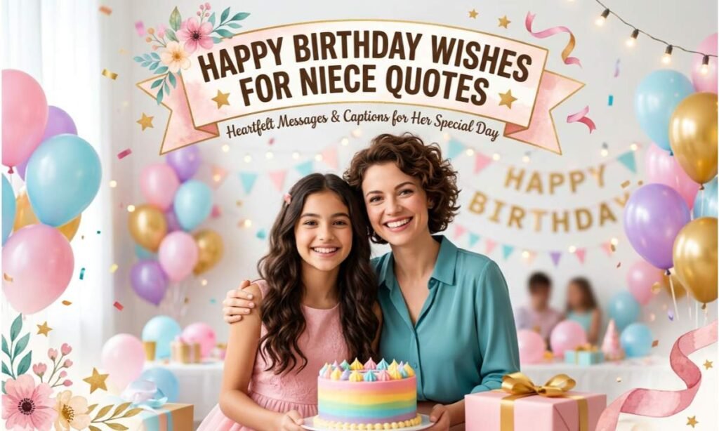 Happy Birthday Wishes For Niece Quotes