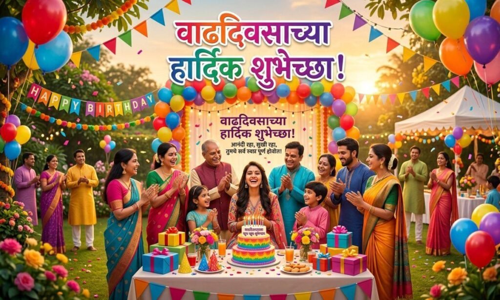 Happy Birthday Wishes In Marathi