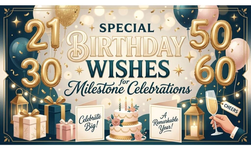Milestone Celebrations