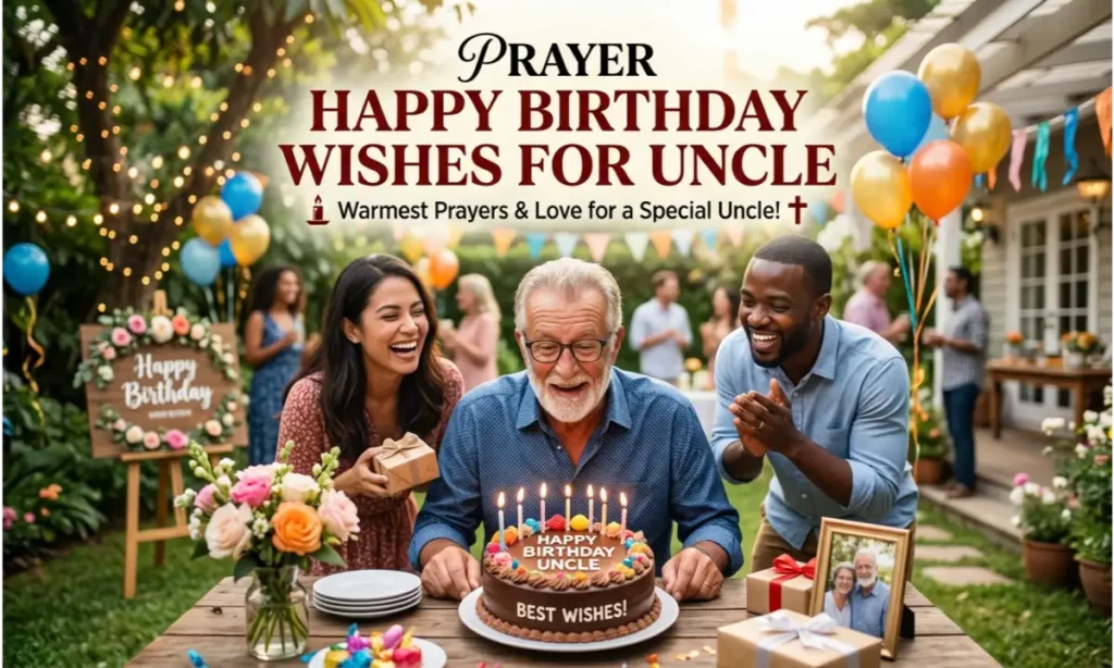 Prayer Happy Birthday Wishes For Uncle