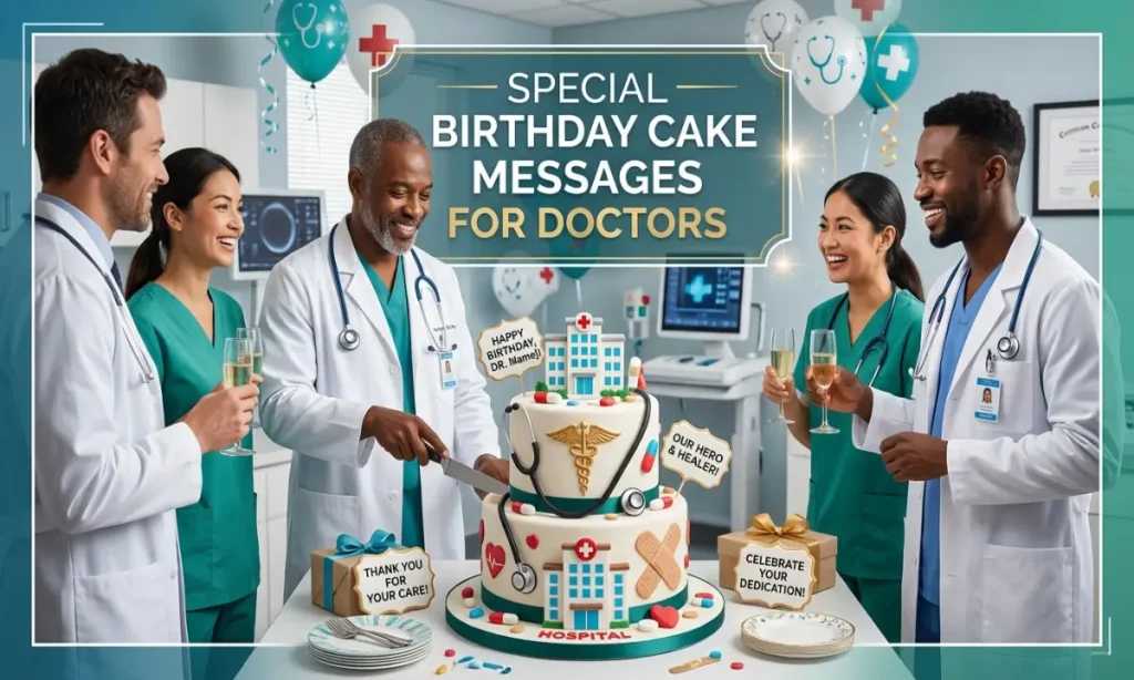 Special Birthday Cake Messages for Doctors