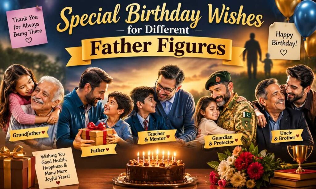 Special Birthday Wishes for Different Father Figures
