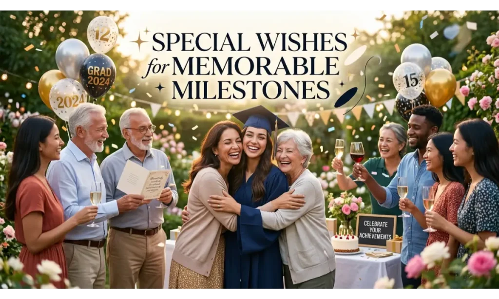 Special Wishes for Memorable Milestones