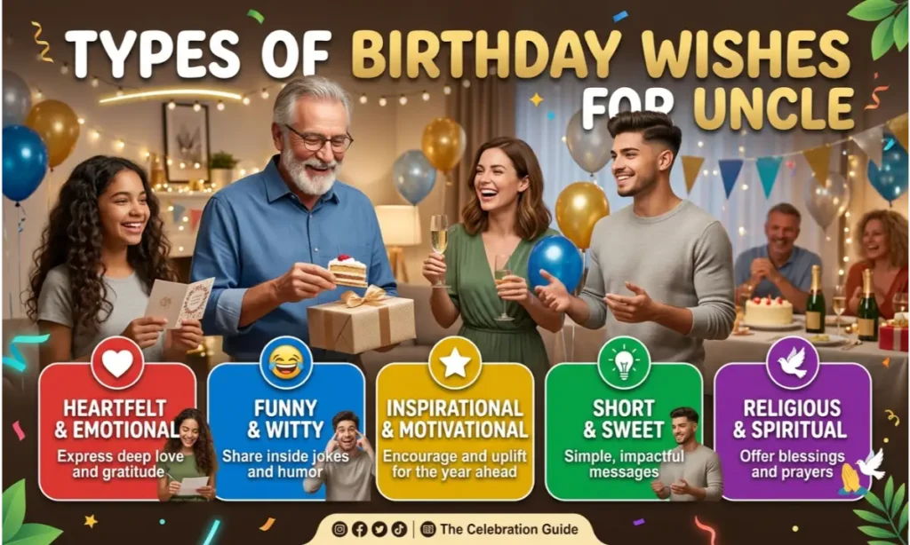 Types of Birthday Wishes for Uncle