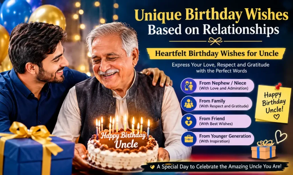 Unique Birthday Wishes Based on Relationships