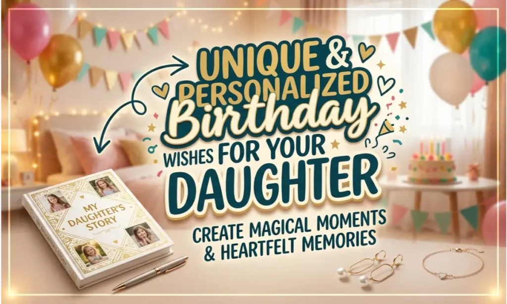 Unique & Personalized Birthday Wishes for Your Daughter