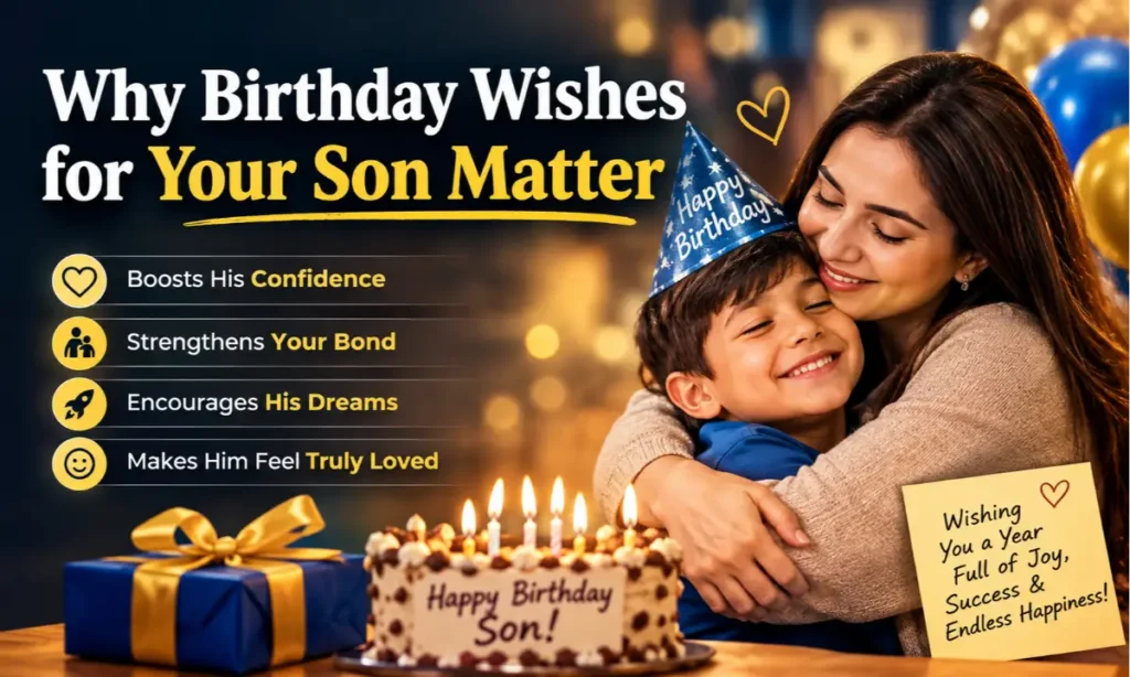 Why Birthday Wishes for Your Son Matter