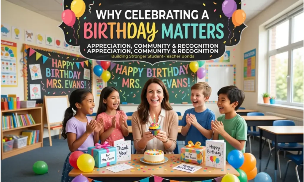 Why Celebrating a Teacher’s Birthday Matters