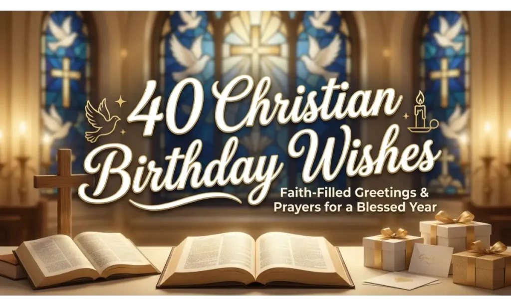 40 Christian Birthday Wishes