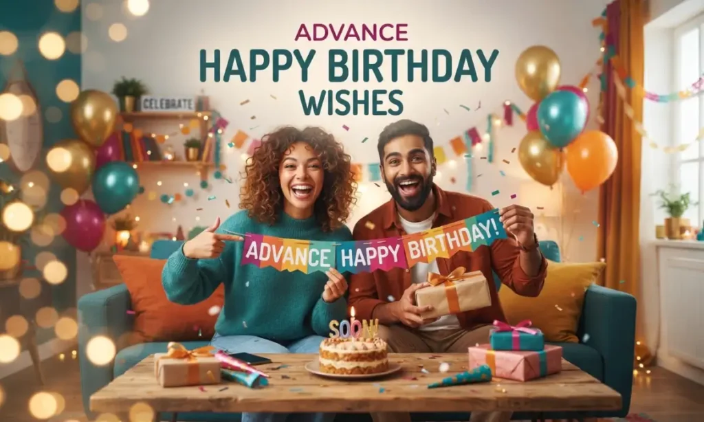 Advance Happy Birthday Wishes