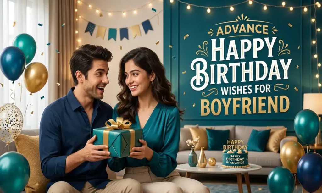 Advance Happy Birthday Wishes for Boyfriend