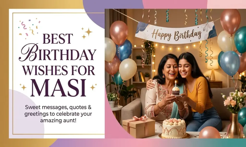 Best Birthday Wishes For Masi
