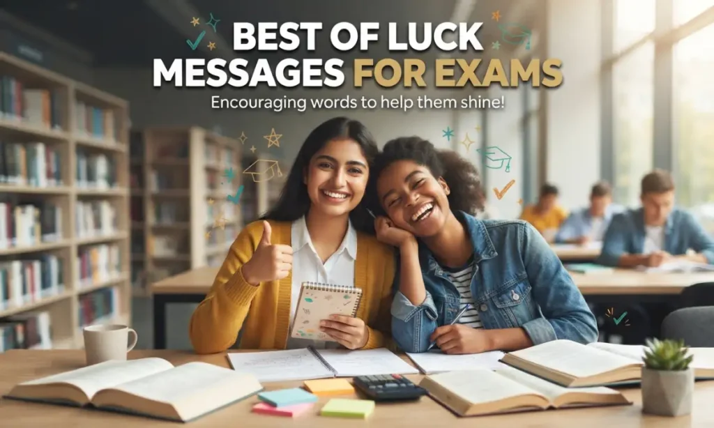Best of Luck Messages for Exams