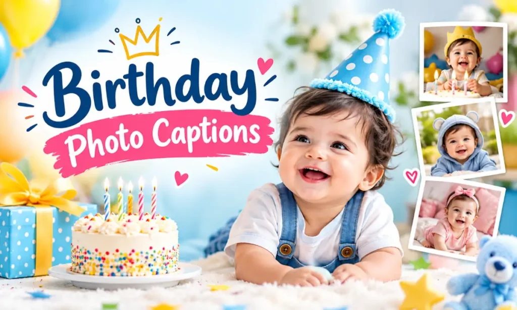 Birthday Photo Captions