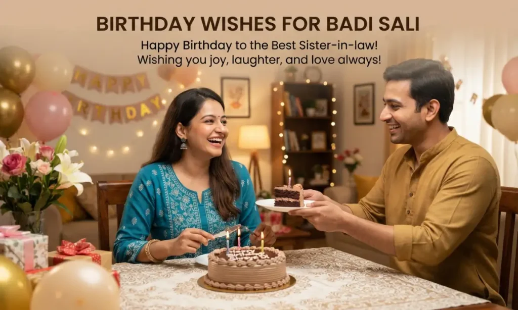 Birthday Wishes For Badi Sali