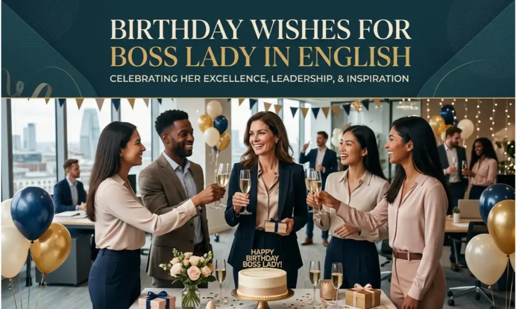 Birthday Wishes For Boss Lady In English