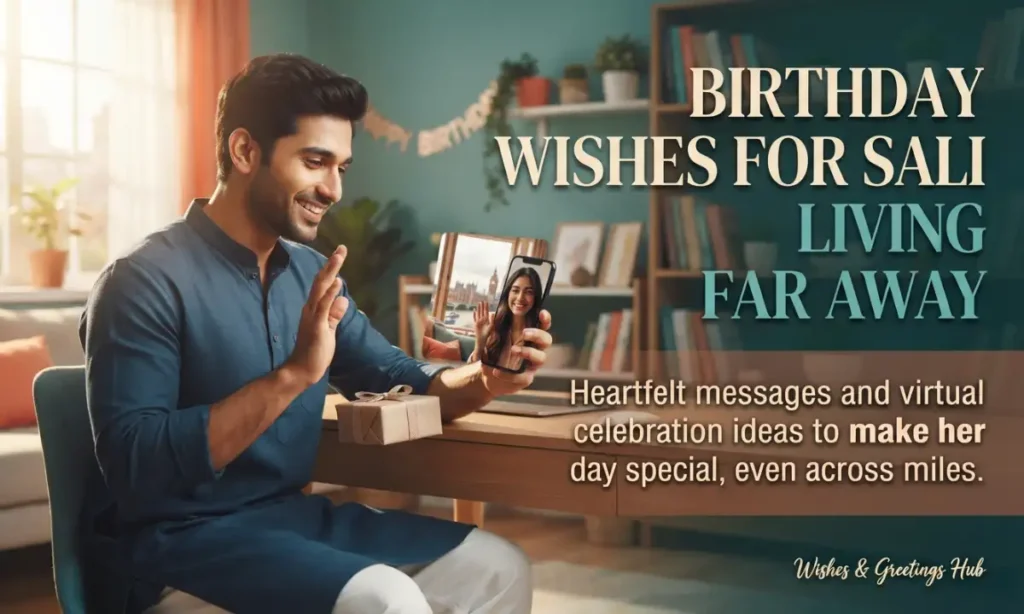Birthday Wishes For Sali Living Far Away