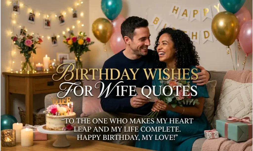 Birthday Wishes For Wife Quotes