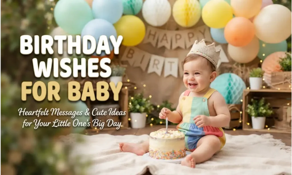 Birthday Wishes for Baby