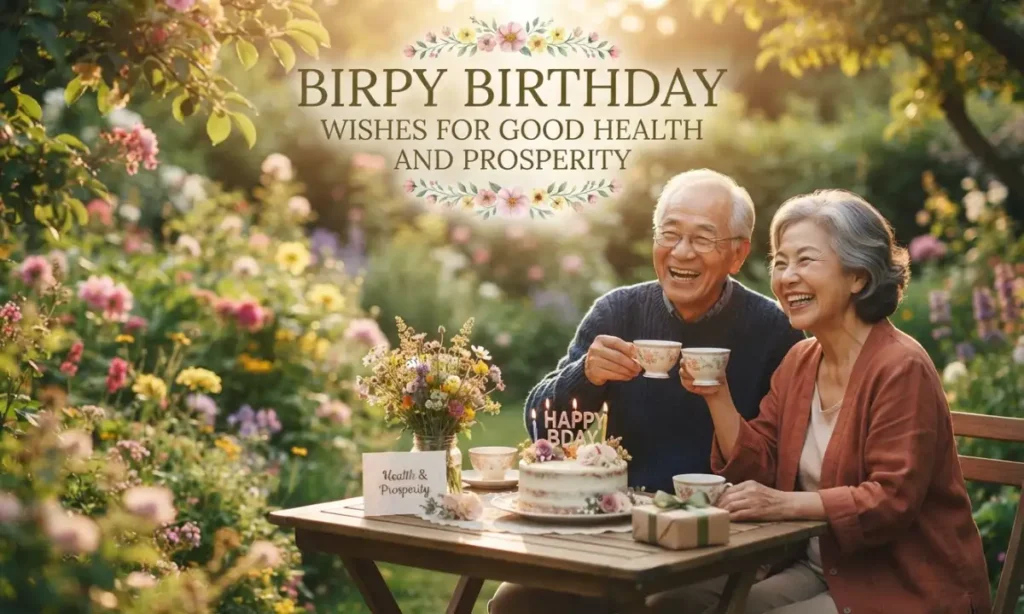 Birthday Wishes for Good Health and Prosperity