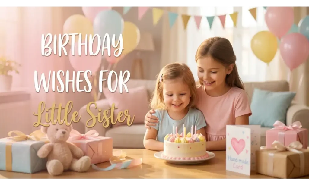 Birthday Wishes for Little Sister