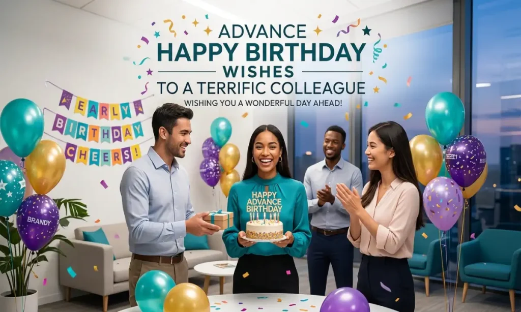 Birthday Wishes to Colleague