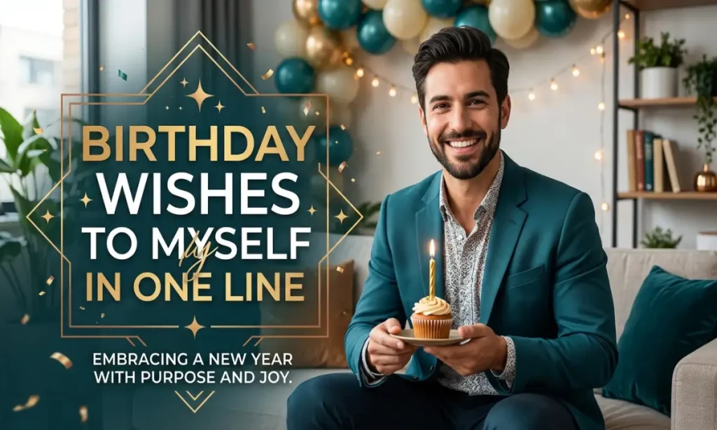 Birthday Wishes to Myself in One Line
