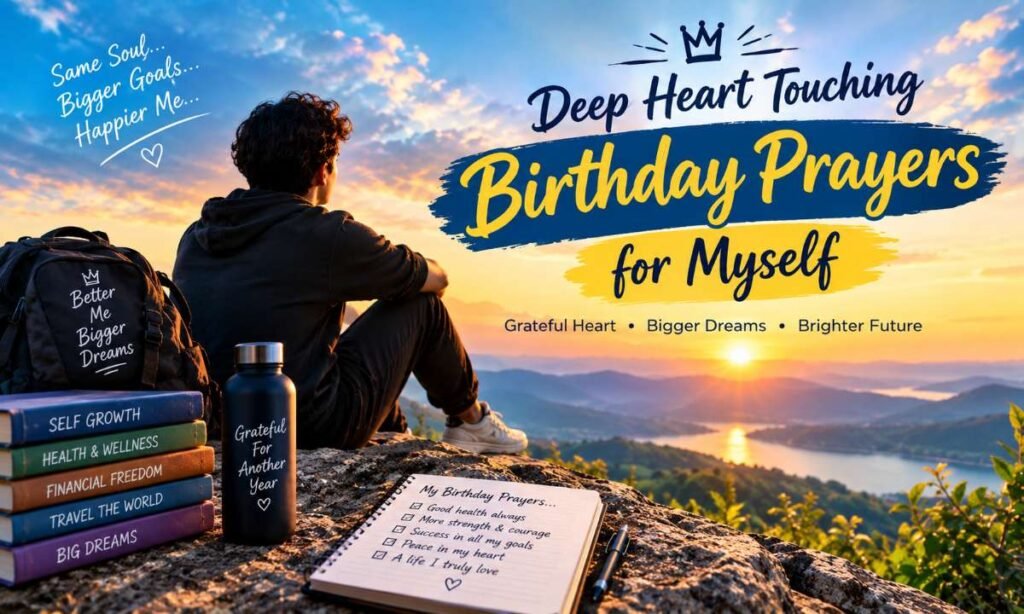 Deep Heart Touching Birthday Prayers for Myself