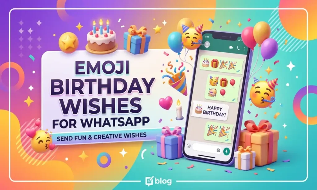 Emoji Birthday Wishes For Whatsapp