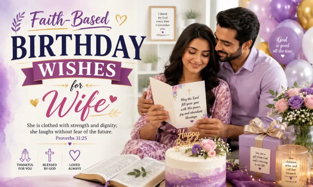 Faith-Based Birthday Wishes for Wife