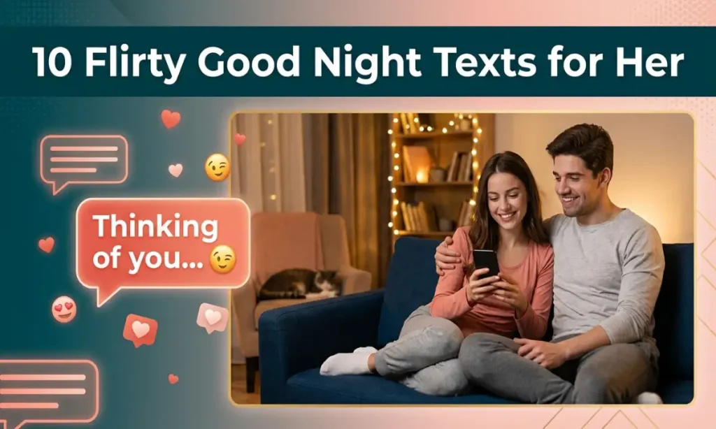 Flirty Good Night Texts for Her
