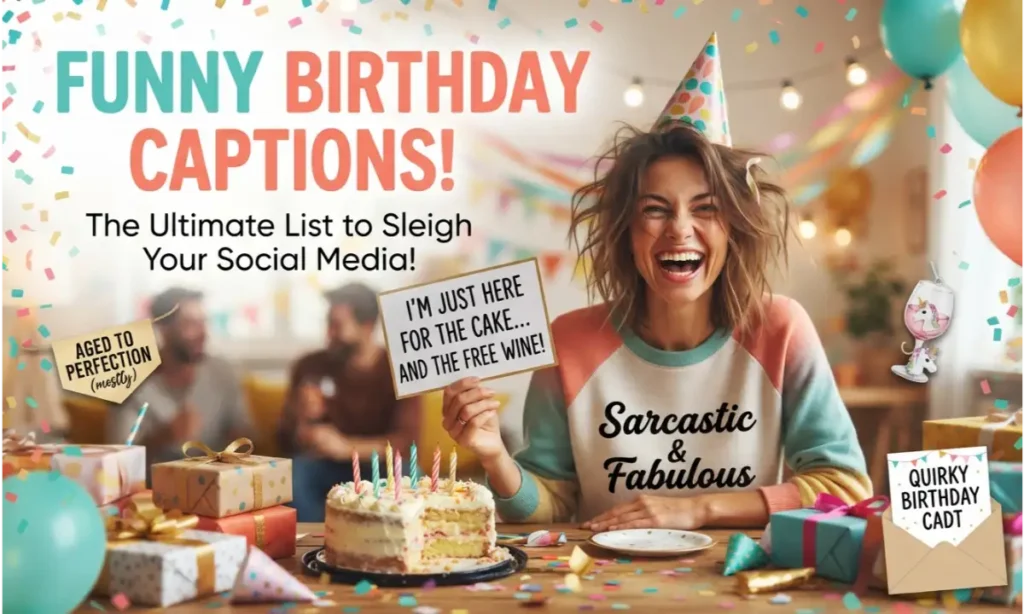 Funny Birthday Captions