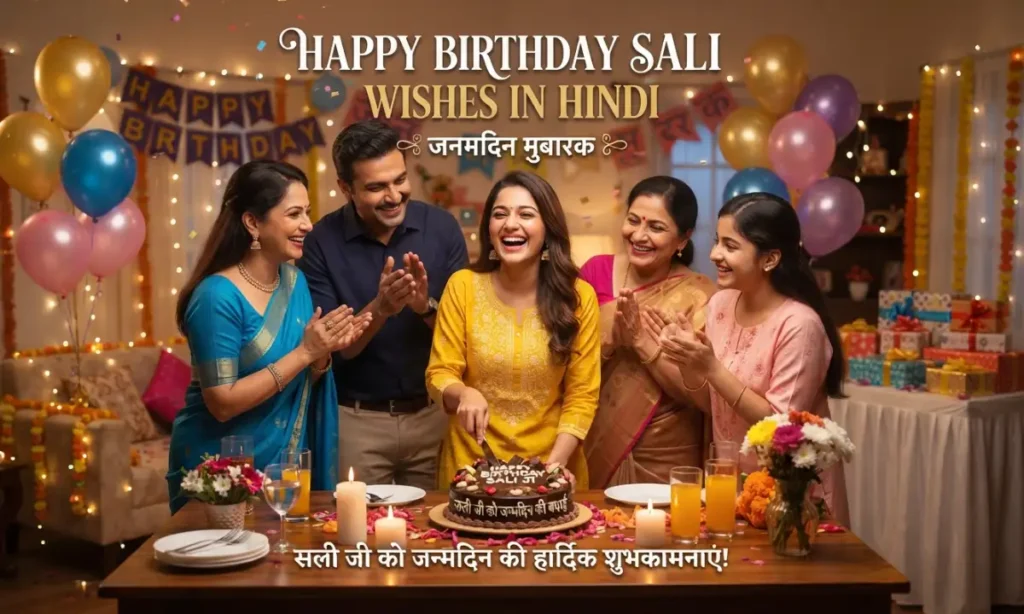Happy Birthday Sali Wishes In Hindi