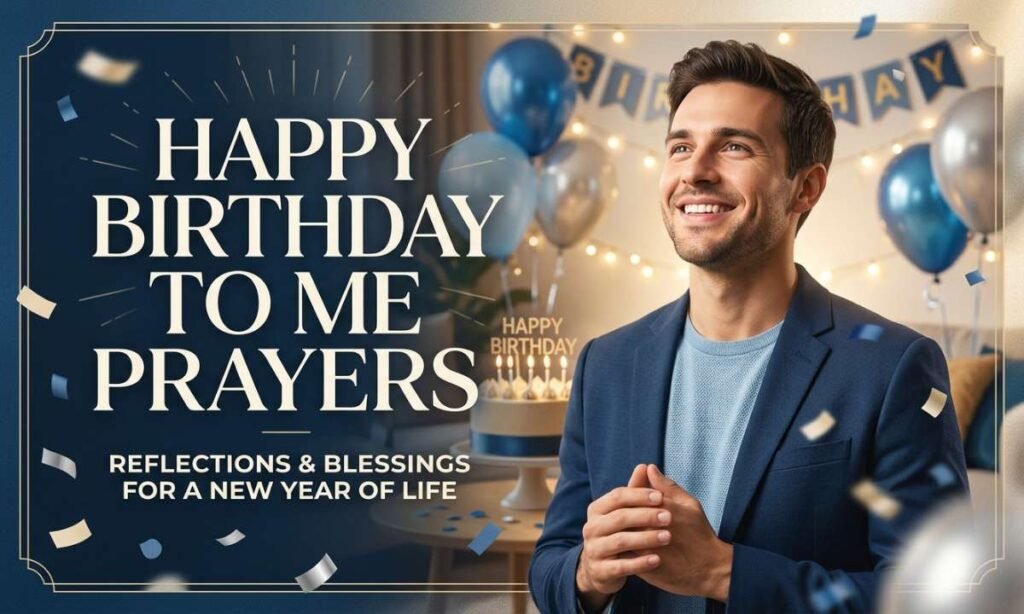 Happy Birthday to Me Prayers