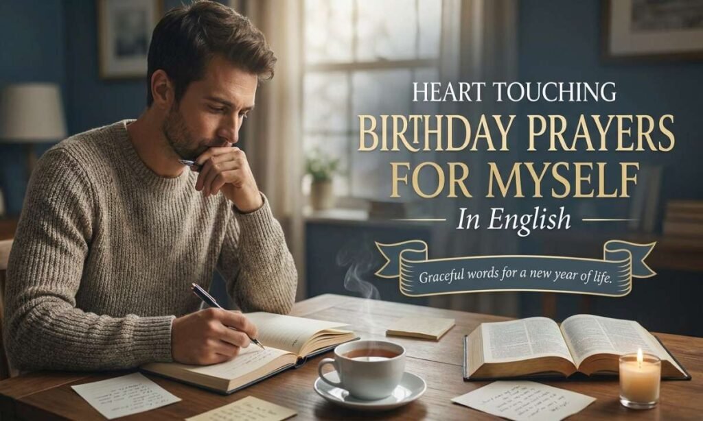 Heart Touching Birthday Prayers For Myself In English